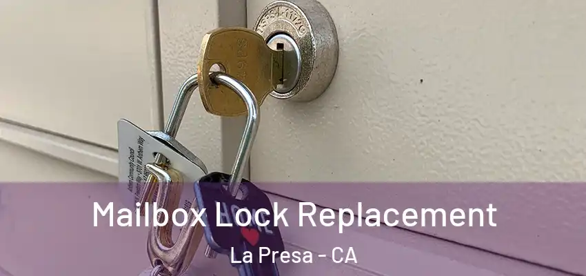 Mailbox Lock Replacement La Presa - CA